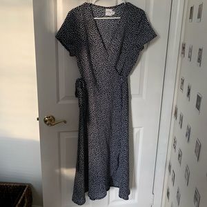 princess polly spotted midi dress